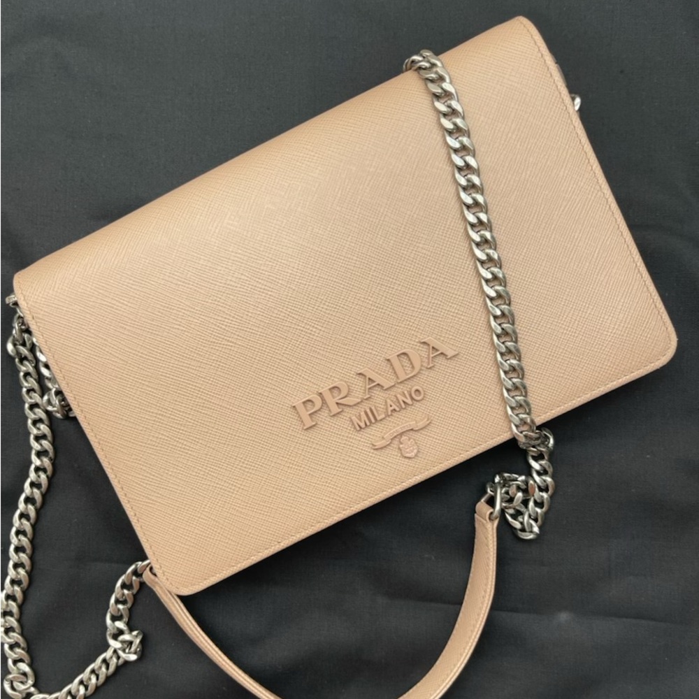 Prada Saffino Leather Mini Bag